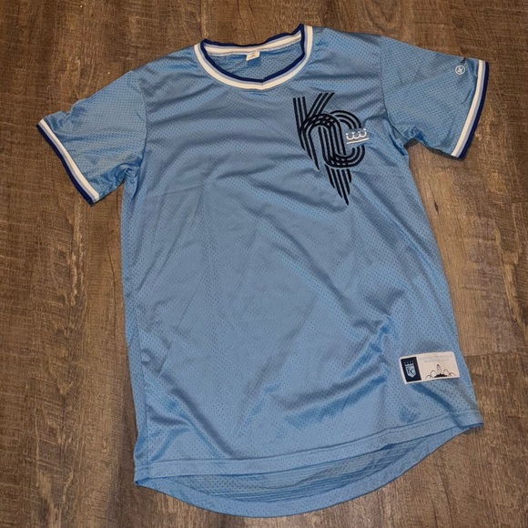 Kansas City Royals "City Connect" Mesh Baseball Jersey from 8/20/24 game, Medium - Picture 1 of 6